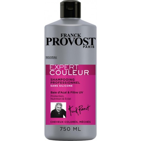 Franck Provost Shampooing Professionnel Expert Couleur Baie d’Acaï & Filtre UV 750ml