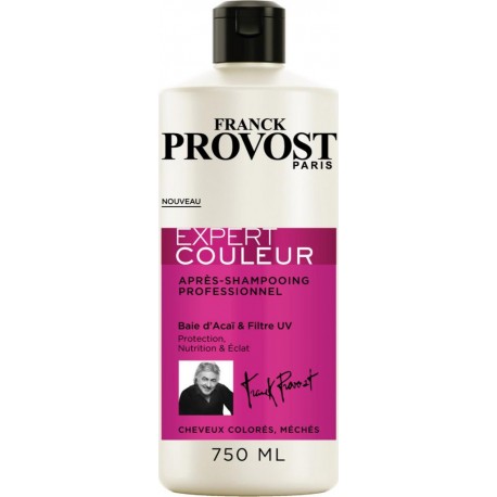 Franck Provost Expert Couleur Après-Shampooing Professionnel Baie d’Acaï & Filtre UV 750ml