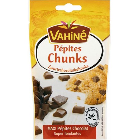 Vahiné Pépites Chunks Maxi Pépites Chocolat Super Fondantes 100g