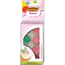 Vahiné Roses en Sucre Arôme Naturel & Sans Colorants Artificiels