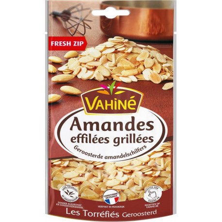 Vahiné Amandes Effilées Grillées Les Torréfiés Fresh Zip 100g