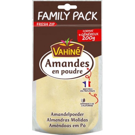 Vahiné Amandes en Poudre Family Pack Fresh Zip 200g