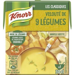 Knorr Les Classiques Velouté de 9 Légumes 30cl