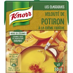 Knorr Les Classiques Velouté de Potiron à la Crème Fraîche 30cl