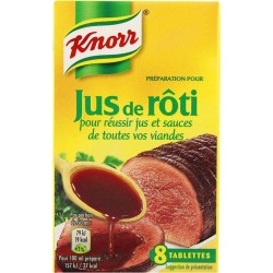 Knorr Préparation pour Jus de Rôti par 8 Tablettes 72g