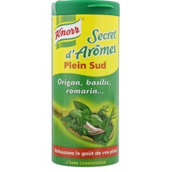 Knorr Secret d’Arômes Plein Sud Origan Basilic Romarin 60g