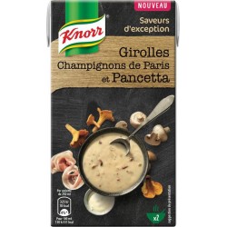 Knorr Saveurs d’Exception Girolles Champignons de Paris et Pancetta 50cl