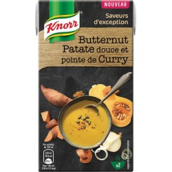 Knorr Saveurs d’Exception Butternut Patate Douce et Pointe de Curry 50cl