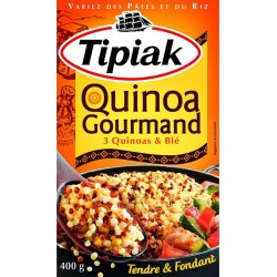 Tipiak Quinoa Gourmand 3 Quinoas & Blé Tendre & Fondant 400g