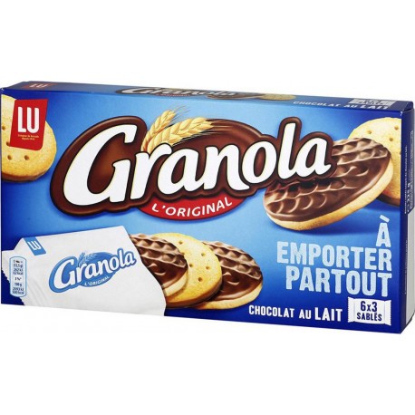 LU Granola L’Original Chocolat au Lait 225g