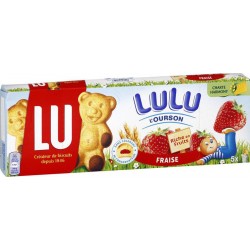 LU Lulu L’Ourson Riche en Fruits Fraise 150g