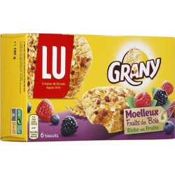 LU Grany Moelleux Fruits des Bois Riche en Fruits 192g