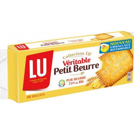 LU Collection LU Véritable Petit Beurre Pur Beurre 73% de Blé 400g