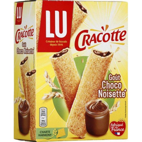 LU Cracotte Goût Choco Noisette 216g