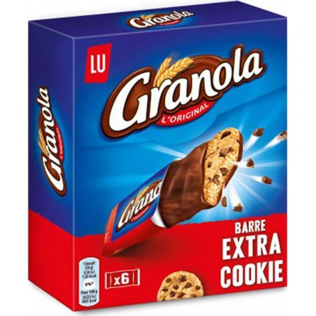 LU Granola L’Original Barre Extra Cookie 168g