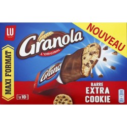 LU Granola L’Original Barre Extra Cookie Maxi Format 280g