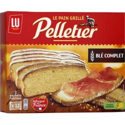 LU Le Pain Grillé Pelletier Blé Complet 500g