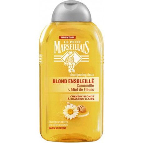 Le Petit Marseillais Shampooing Doux Blond Ensoleillé Camomille & Miel de Fleurs 250ml