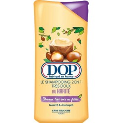 DOP Le Shampooing 2 en 1 Très Doux au Karité Sans Silicone 400ml