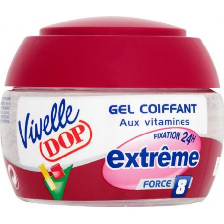 Vivelle DOP Gel Coiffant aux Vitamines Fixation 24h Force 8 Extrême 150ml