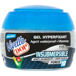 Vivelle DOP Gel Hyperfixant Agent Waterproof + Vitamines Force 10 Insubmersible 150ml