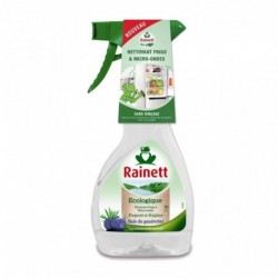 Rainett Spray Écologique Nettoyant Frigo et Micro-Ondes à aux extraits de Baies de Genévrier 300ml (lot de 8)