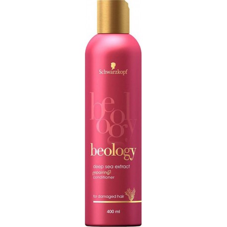 Schwarzkopf Beology Après-Shampooing Réparateur pour Cheveux Cassés Enrichi en Extrait Marin 400ml