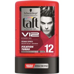 Schwarzkopf Taft V12 Fixation Turbo 12 Power Gel 300ml