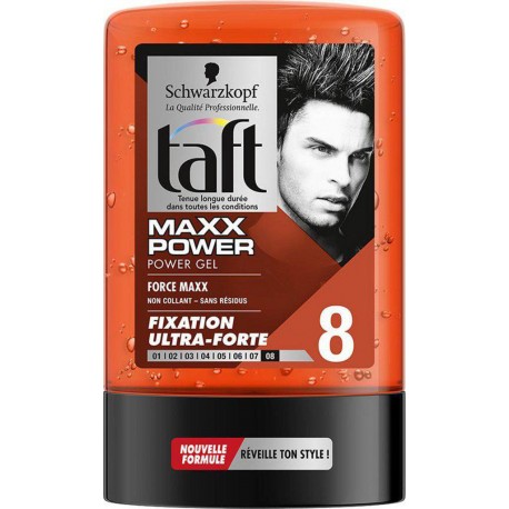 Schwarzkopf Taft Maxx Power Fixation Ultra-Forte 8 Power Gel 300ml