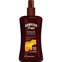 Hawaiian Tropic Protective Dry Spray Oil SPF 10 Coconut 200ml