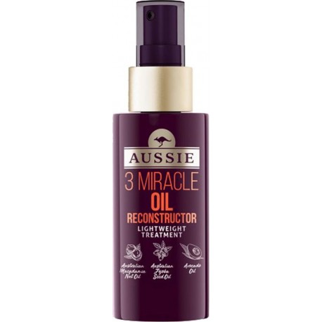 AUSSIE 3 Miracle Oil Reconstructor Lightweight Treatment 100ml