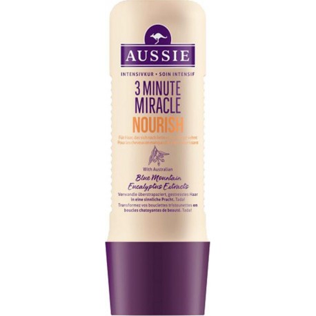 AUSSIE 3 Minute Miracle Nourish Blue Mountain Eucalyptus Extracts 250ml