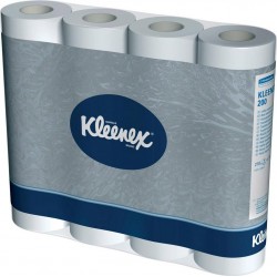 Kleenex Papier Toilette Blanc Aquatube 12 Rouleaux 72450