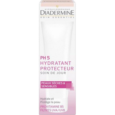 DIADERMINE PH5 Hydratant Protecteur Soin de Jour Peaux Sèches & Sensibles 50ml