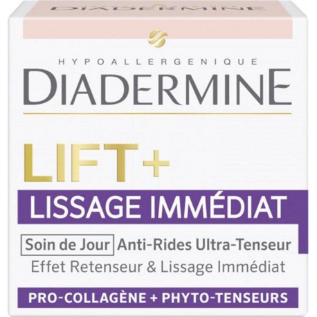 DIADERMINE Lift + Lissage Immédiat Soin de Jour Anti-Rides Ultra-Tenseur 50ml