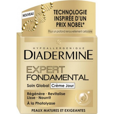 DIADERMINE Expert Fondamental Soin Global Crème Jour Peaux Matures et Exigeantes 50ml