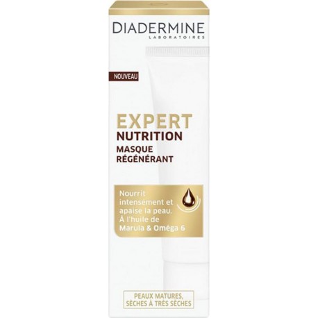 DIADERMINE Expert Nutrition Masque Régénérant Peaux Matures Sèches à Très Sèches 50ml