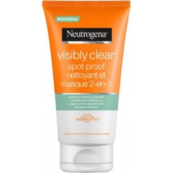 Neutrogena Visibly Clear Nettoyant Masque 2 en 1 150ml