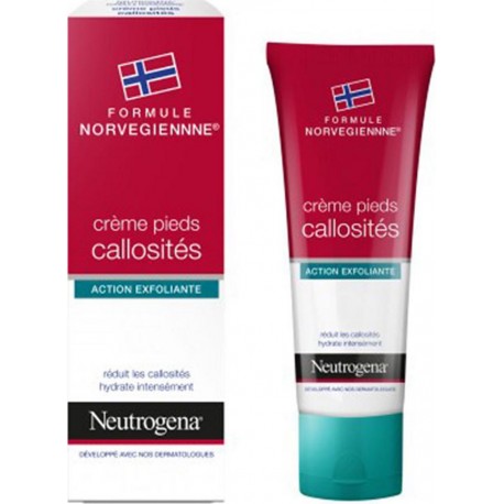 Neutrogena Formule Norvégienne Crème Pieds Callosités Action Exfoliante 50g