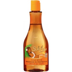 Soleil Des Îles Huile Sèche Bronzage & Protection SPF 20 Monoï de Tahiti Parfum des Îles 150ml
