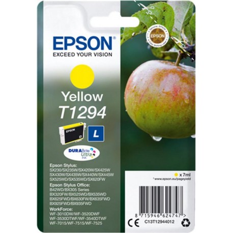 Epson Cartouche d’Encre DuraBrite Ultra Ink Jaune T1294