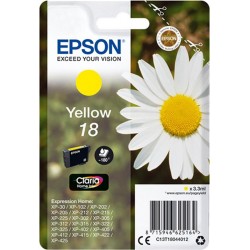 Epson Cartouche d’Encre Claria Home Ink Jaune 18