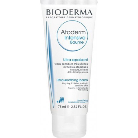 BIODERMA Atoderm Intensive Baume Ultra-Apaisant Peaux Sensibles Très Sèches 75ml