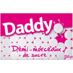 Daddy Demi-morceaux de Sucre 750g