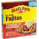 Old El Paso Kit pour Fajitas Tomates et Poivrons Médium 500g