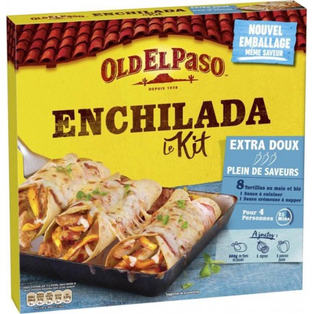 Old El Paso Enchilada Le Kit Extra Doux 585g