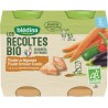 Blédina Les Récoltes Bio Panier de Légumes Poulet Fermier Cumin