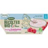 Blédina Les Récoltes Bio Brassés Framboises Réduit en Sucres dès 6 mois par 4 pots de 100g