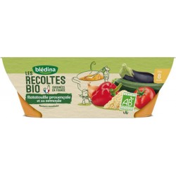 Blédina Les Récoltes Bio Ratatouille Provençale et sa Semoule