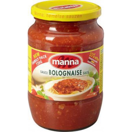 Manna Bolognese Sauce 720g